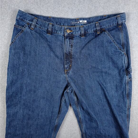 Carhartt Mens 44x32 Loose Fit Model No. BD4941-M Utility Jeans - Picture 4 of 16